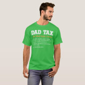 おもしろダダ定義レトロヴィンテージ家族 Tシャツ (正面フル)