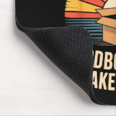 おもしろダンボールボックスブレーカー ダウンサー 皮肉なリサイクル マウスパッド (コーナー)