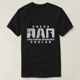 おもしろチェスお父さん 通常のお父さんみたいだけどよりクール Tシャツ