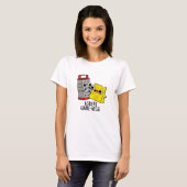 おもしろチーズのダジャレで偉大さを達成しよう Tシャツ (正面フル)