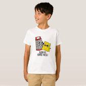 おもしろチーズのダジャレで偉大さを達成しよう Tシャツ (正面フル)