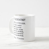 おもしろデータサイエンティストの定義 コーヒーマグカップ (正面左)