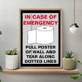 おもしろトイレットペーパー トイレ ポスター