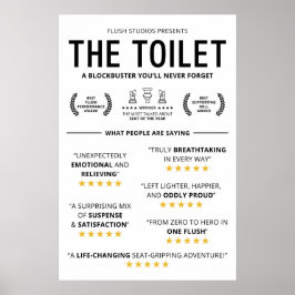 おもしろトイレレビュー ポスター