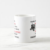 おもしろトラック運転手 コーヒーマグカップ (中央)
