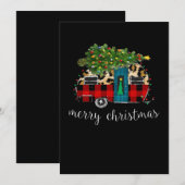 おもしろトラック キャンピングカ キャンパー クリスマス バッファロー (正面/裏面)