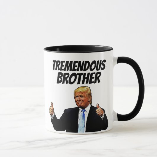 おもしろトランプ兄弟コーヒーマグ マグカップ (右)