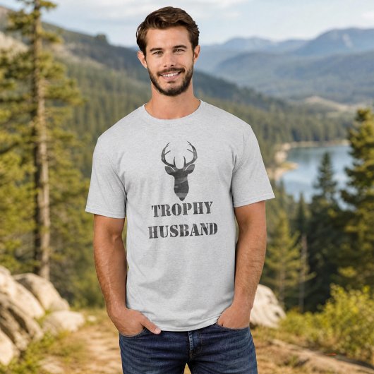 おもしろトロフィーハズバンド メンズ ギフト Tシャツ