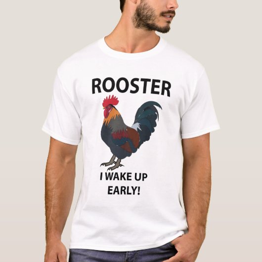 おもしろニワトリ Tシャツ (正面)