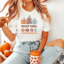 おもしろハロウィン「カボチャVibes」 Tシャツ