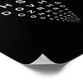 おもしろバスケットボール 眼鏡士 ボードジョーク プレミアム ポスター (角)