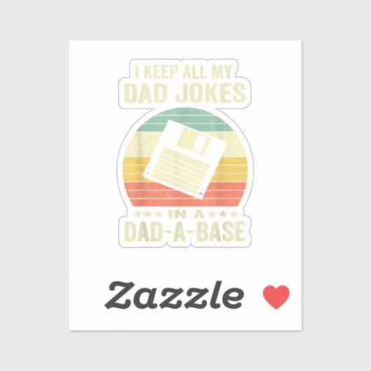 おもしろパパジョーク in 爆笑ベース シール (シート)