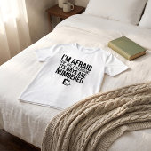 おもしろパパジョークTシャツ 恐れる日 引用 Tシャツ