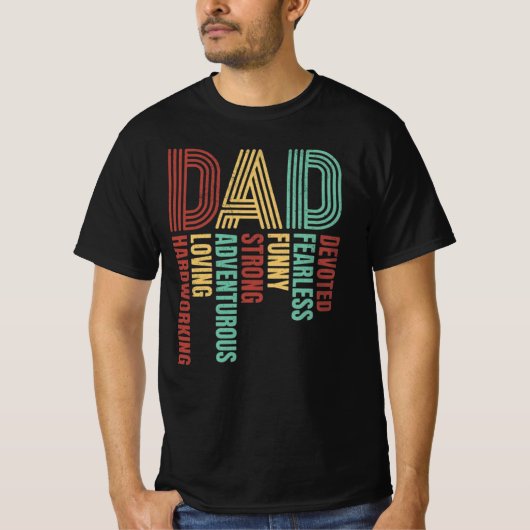 おもしろパパタイトル Tシャツ (正面)