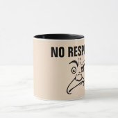 おもしろパパマグカップ NO RESPECT! マグカップ (中央)