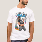 おもしろパパ候補Tシャツ Tシャツ (正面)