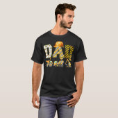 おもしろパパ建設ショベルカーおそろいファミリー Tシャツ (正面フル)