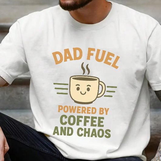 おもしろパパ燃料Tシャツ | 父の日ギフト Tシャツ