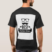 おもしろパパ Tシャツ (裏面)
