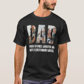 おもしろパパTシャツ Tシャツ (正面)