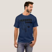 おもしろパンダが泥酔したビンテージ Tシャツ (正面フル)