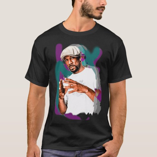 おもしろヒップホッププリント Tシャツ (正面)