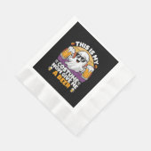 おもしろビンテージ ブー 縁ありランチョンナプキン (角)