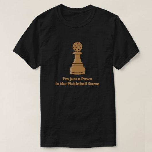 おもしろピックルボール 引用 Tシャツ (デザイン正面)