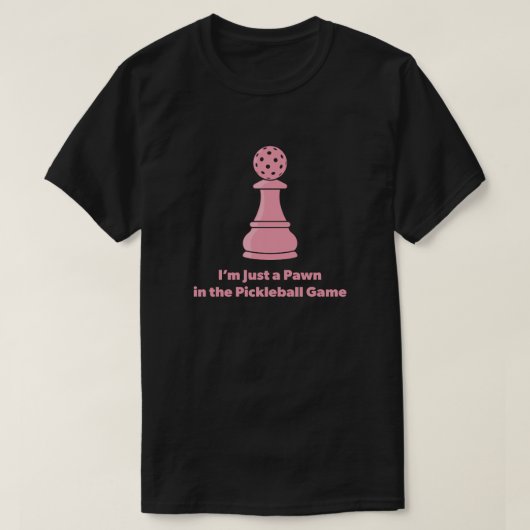 おもしろピックルボール 引用 Tシャツ (デザイン正面)