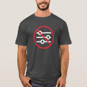 おもしろフィルターなし Tシャツ (正面)
