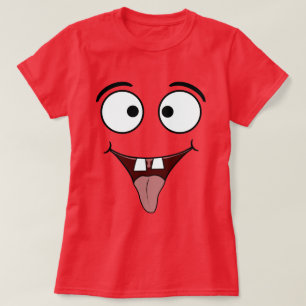 おもしろフェイスTシャツ Tシャツ