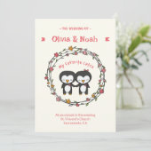 おもしろペンギンの招待状 招待状 (スタンド正面)