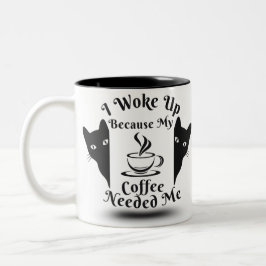 おもしろマグカップが必要で目が覚めた ツートーンマグカップ