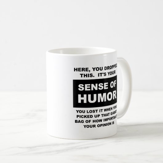 おもしろマグカップユーモア コーヒーマグカップ (正面右)