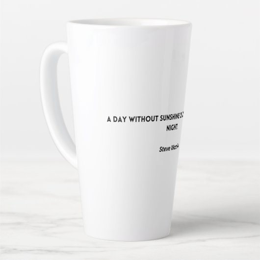 おもしろマグカップ カフェラテマグ (左アングル)