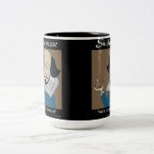 おもしろマグカップ – シェークスピアThe Taming of the Shrew ツートーンマグカップ (中央)