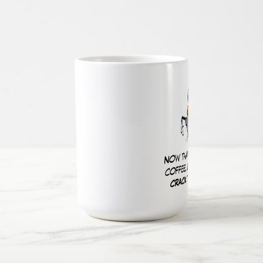 おもしろマグカップ – 鞭を打つ コーヒーマグカップ (中央)