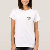 おもしろママのエネルギーの事実グラフィックTシャツ(ママ用) Tシャツ (正面)
