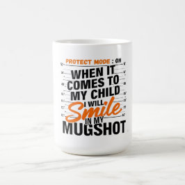 おもしろママ保護モード サルカスティックマザー引用Tシャツ コーヒーマグカップ