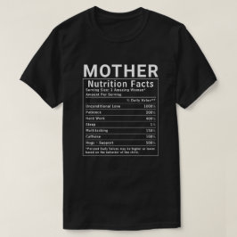 おもしろママ栄養成分表示 母の日ギフト Tシャツ