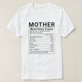 おもしろママ栄養成分表示 母の日ギフト Tシャツ