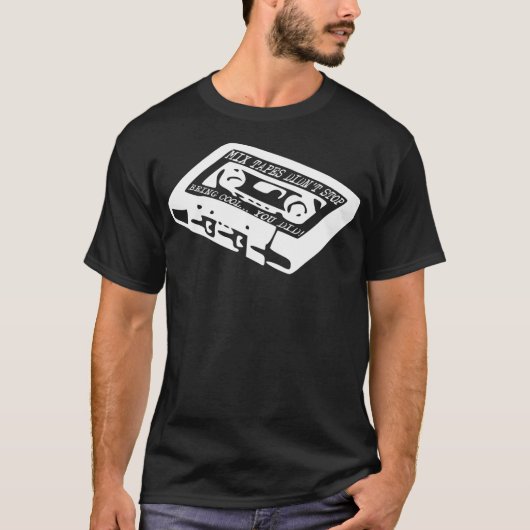 おもしろミックステープTシャツ Tシャツ (正面)