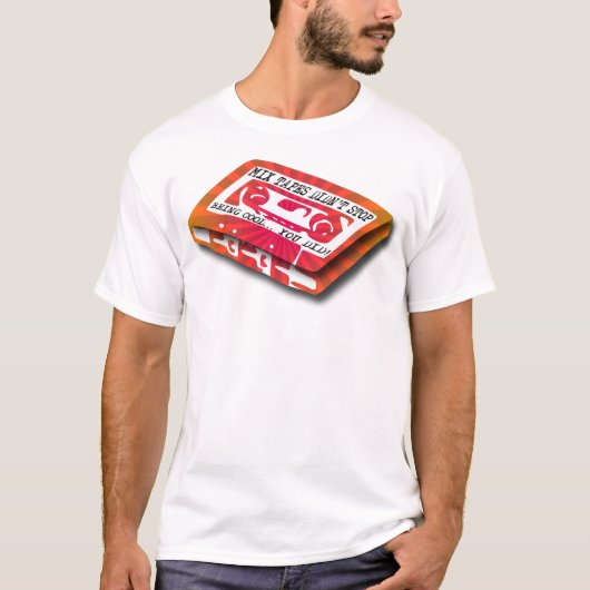 おもしろミックステープTシャツ Tシャツ (正面)