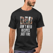 おもしろレシピなし ダッドグリル Tシャツ (正面)