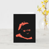 おもしろレトロサンタ  ビッグニックエネルギーをみせて カード (黄色い花)