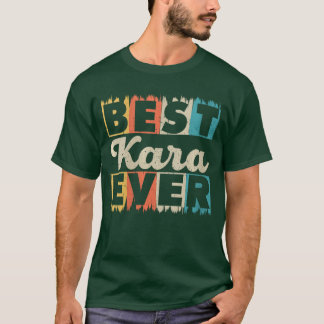 おもしろレトロ風カスタムネーム最高のカラオケTシャツ Vネック Tシャツ