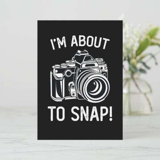 おもしろ写真を撮る直前! 招待状 (スタンド正面)