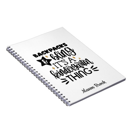 おもしろ幼稚園特別仕様ノートブック ノートブック (右側)