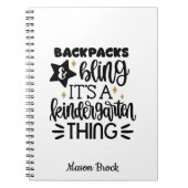 おもしろ幼稚園特別仕様ノートブック ノートブック (正面)