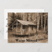 おもしろ引越し葉書 おもしろ引越しポストカード ポストカード (正面/裏面)